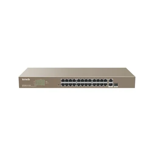 Tenda TEF1226P 24 24FE+2GE/1SFP Smart Switch With 24-Port PoE