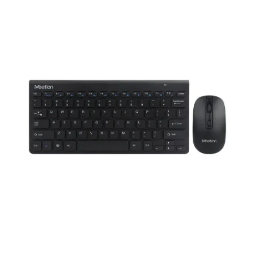MEETION MINI4000 HOT SELLING COMPUTER 2.4GHZ MINI WIRELESS KEYBOARD AND MOUSE COMBO (Black)