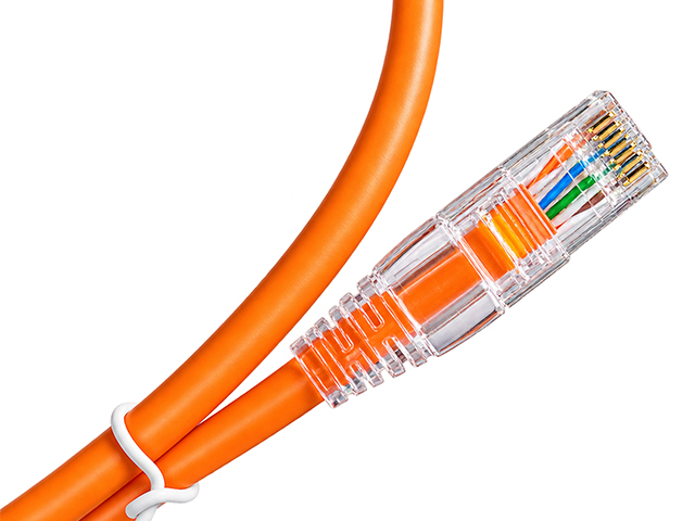 Solitine Cat6 UTP Patch Cable, 1m (Yellow, Blue, Orange, Red)